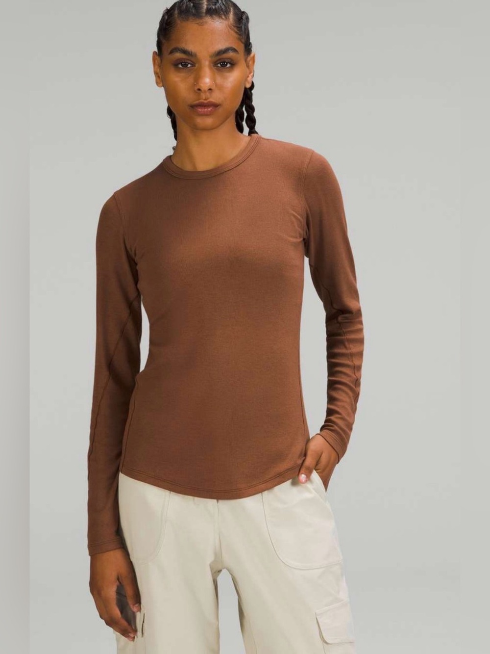 Lululemon Hold Tight Long Sleeve Shirt
Roasted Brown - Picture 1 of 4